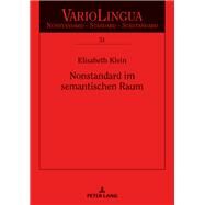 Nonstandard Im Semantischen Raum by Klein, Julia Elisabeth, 9783631785546