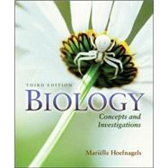 Biology: Concepts and Investigations by Hoefnagels, Marille, 9780073525549