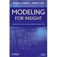 Modeling for Insight A Master Class for Business Analysts by Powell, Stephen G.; Batt, Robert J., 9780470175552