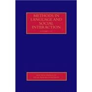Methods In Language and Social Interaction by Ian Hutchby, 9781412935555