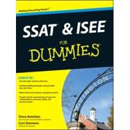 SSAT and ISEE for Dummies by Kotchian, Vince; Simmons, Curt, 9781118115558