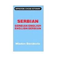 Serbian-English, English-Serbian Concise Dictionary by Mladen, Davidovic, 9780781805568