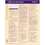 CPT 2012 Express Reference Coding Card Obstetrics by American Medical Association, 9781603595575