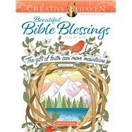 Creative Haven Beautiful Bible Blessings Coloring Book by Mazurkiewicz, Jessica, 9780486845579
