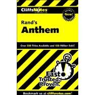 CliffsNotes on Rand's Anthem by Bernstein, Andrew, 9780764585579