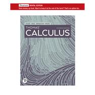 Thomas' Calculus [Rental Edition] by Hass, Joel R., 9780137615582