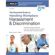 The Essential Guide to Handling Workplace Harassment & Discrimination by England, Deborah C., 9781413325584