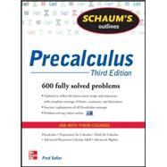 Schaum's Outline of Precalculus, 3rd Edition 738 Solved Problems + 30 Videos by Safier, Fred, 9780071795593