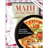 Math In Our World, Media Update by Sobecki, David; Bluman, Allan; Schirck-Matthews, Angela, 9780078035593