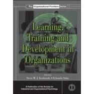 Learning, Training, and Development in Organizations by Salas Eduardo, 9780805855593