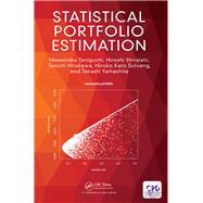 Statistical Portfolio Estimation by Taniguchi; Masanobu, 9781466505605