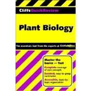 CliffsQuickReview Plant Biology by Rand, Patricia J., 9780764585609
