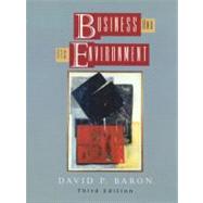 Business and Its Environment by Baron, David P., 9780130815613