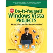 CNET Do-It-Yourself Windows Vista Projects 24 Cool Things You Didn't Know You Could Do! by Simmons, Curt, 9780071485616