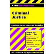 CliffsQuickReview Criminal Justice by Hoffman, Dennis, 9780764585616