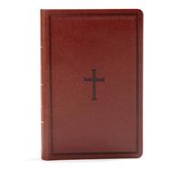 KJV Large Print Personal Size Reference Bible, Brown Leathertouch by Unknown, 9781535935616