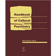 Handbook of Cultural Psychiatry by Tseng, Wen-Shing, 9780080525624