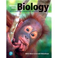Thinking About Biology An Introductory Lab Manual by Bres, Mimi; Weisshaar, Arnold, 9780134765624