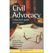 Civil Advocacy by Foster,Charles, 9781859415627