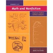Math and Nonfiction, Grades 3-5 by Sheffield, Stephanie; Gallagher, Kathleen, 9780941355629