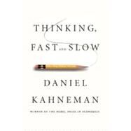 Thinking, Fast and Slow,Kahneman, Daniel,9780374275631