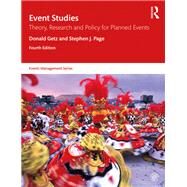 Event Studies by Getz, Donald; Page, Stephen J., 9780367085636