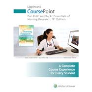 Lippincott CoursePoint for Polit: Essentials of Nursing Research by Polit, Denise F., 9781496375636