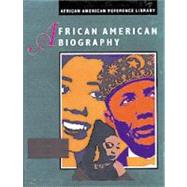 African American Biography by Engelbert, Phillis, 9780787635640