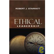 Ethical Leadership by Starratt, Robert J., 9780787965648