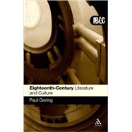 Eighteenth-Century Literature and Culture by Goring, Paul, 9780826485649