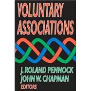Voluntary Associations by Chapman,John W., 9781412805650