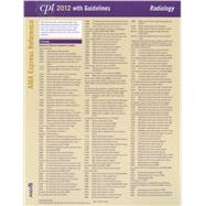 CPT 2012 Express Reference Coding Card Radiology by American Medical Association, 9781603595650