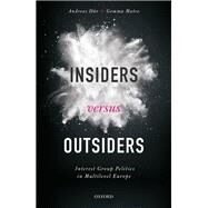 Insiders versus Outsiders Interest Group Politics in Multilevel Europe by Dur, Andreas; Mateo, Gemma, 9780198785651