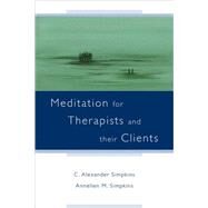 Meditation Therap/Their Client Pa by Simpkins,C. Alexand, 9780393705652