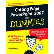 Cutting Edge PowerPoint 2007 For Dummies by Bajaj, Geetesh, 9780470095652