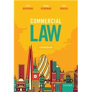 Commercial Law by Baskind, Eric; Osborne, Greg; Roach, Lee, 9780192895653