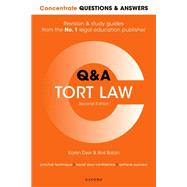 Concentrate Questions and Answers Tort Law Law Q&A Revision and Study Guide by Dyer, Karen; Balan, Anil, 9780192865656
