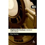 Eighteenth-Century Literature and Culture by Goring, Paul, 9780826485656