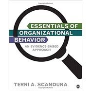 Essentials of Organizational Behavior by Scandura, Terri A., 9781483345659