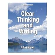 Clear Thinking and Writing, 2/e with English Plus by John Langan, 9781591945659