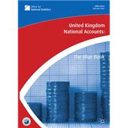 United Kingdom National Accounts 2008 : The Blue Book by The Office for National Statistics, 9780230545663