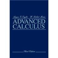 Advanced Calculus, 3rd Edition by Taylor, Angus E.; Mann, W. Robert, 9780471025665