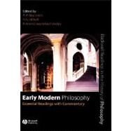 Early Modern Philosophy Essential Readings with Commentary by Martinich, A. P.; Allhoff, Fritz; Vaidya, Anand Jayprakash, 9781405135665