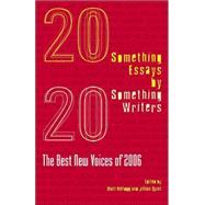 Twentysomething Essays by Twentysomething Writers by KELLOGG, MATTQUINT, JILLIAN, 9780812975666