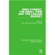 Employment, the Small Firm and the Labour Market by Atkinson; John, 9781138675667