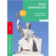 Fondamentaux  - Droit administratif 2022-2023 by Jean-Claude Ricci; Frdric Lombard, 9782017175667