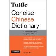 Tuttle Concise Chinese Dictionary by Dong, Li, 9780804845670