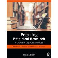 Proposing Empirical Research by Patten, Mildred L.; Galvan, Melisa C., 9781138615670