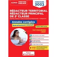 Annales corriges  Rdacteur territorial et Rdacteur principal 2e classe - Catgorie B - Concour... by Olivier Bellgo, 9782311215670