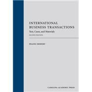 International Business Transactions by Emmert, Frank, 9781531005672